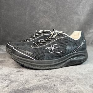 Slightly Used Women's GDEFY Mighty Walk Athletic Shoes- Size 9 Black and Purple
